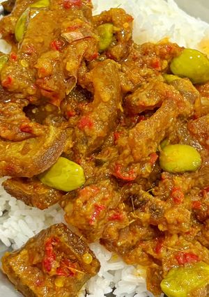 Foto resep Kikil Petai Rica-Rica