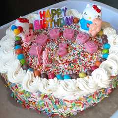 A picture of Choco Birthday Cake.