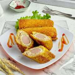 💕Roti Gandum Goreng isi Sosis রেসিপির প্রধান ছবি