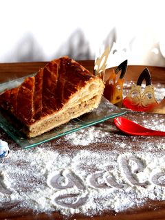 Une photo de Galette des rois à la frangipane