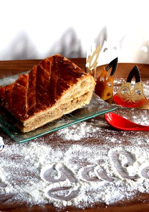 Une photo de Galette des rois à la frangipane