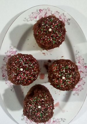 عکسی از دستور کاپ کیک رژیمی بدون فر و همزن 😋