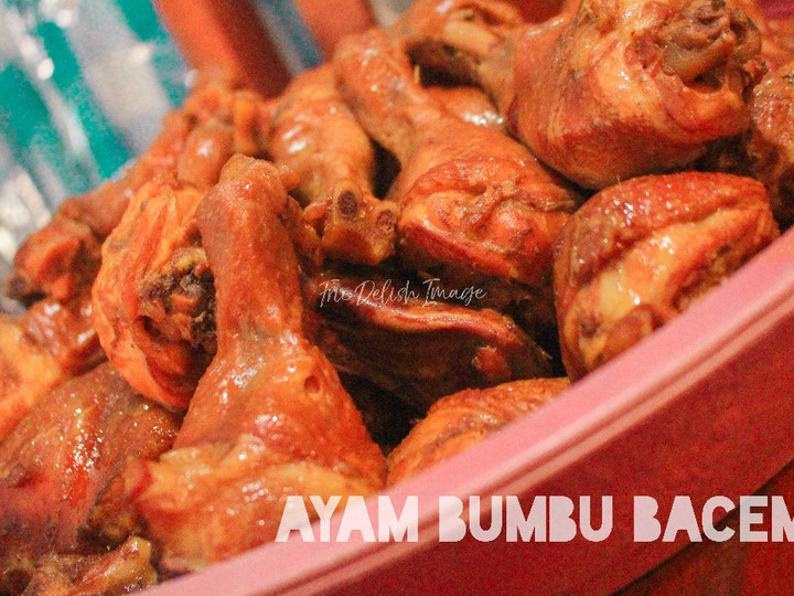 Yuk intip, Resep bikin Ayam Bumbu Bacem dijamin enak