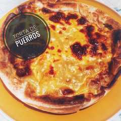 Una foto de Tarta de puerro