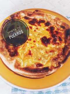 Una foto de Tarta de puerro