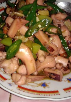 Foto resep Tumis Cumi basah/cumi asin/gurita. Mudah!