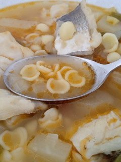 Una foto de Sopa de pescadilla