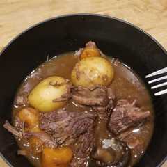 A picture of Easy Beef Bourguignon.