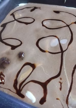 صورة لوصفة حلى المارس بمكونات سهله 😋