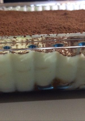 Tiramisu tojás nélkül recept fotója