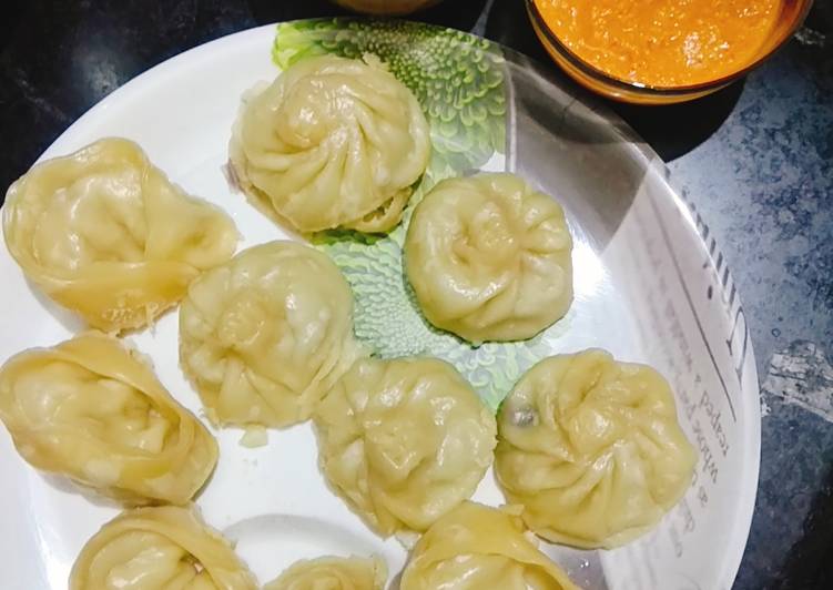 Easiest Way to Make Speedy Chicken Momos/dumpling