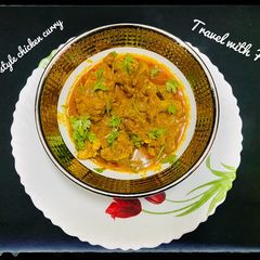 Delhi style chicken curry A picture of Delhi style chicken curry.