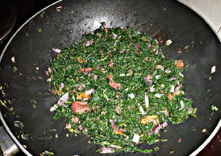 Simple Way to Prepare Speedy Collard green stir fry#4weekschallenge