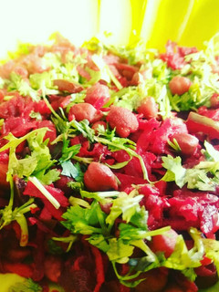 A picture of Black Chana chaat.
