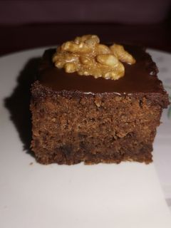 Diós - csokis kocka recept fotója
