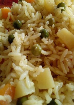 A picture of Vegetable Rice.
