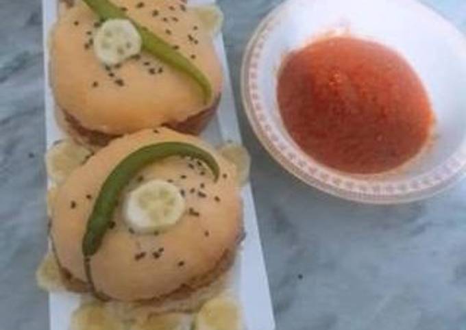 Recipe of Delicious Chicken Shami burger