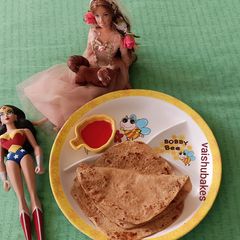 A picture of Sweet Paratha/ Cheeni ka Paratha.