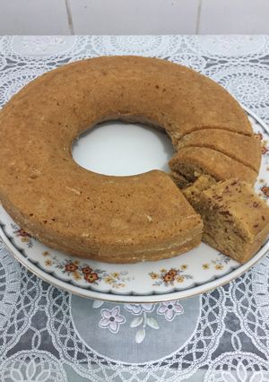 Foto resep Bolu pisang no mixer & oven