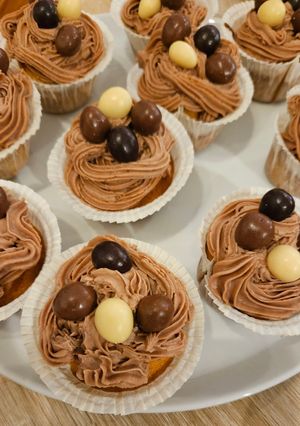Une photo de Cupcakes topping mascarpone