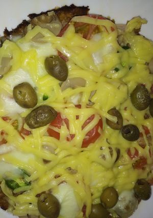 صورة لوصفة بيتزا الباذنجان