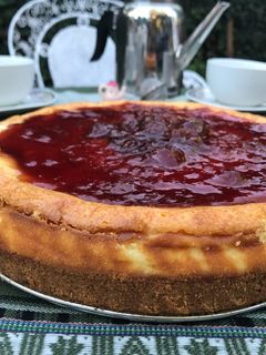 Una foto de Cheesecake estilo NewYork