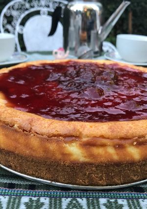 Una foto de Cheesecake estilo NewYork