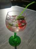 Apéritif fraise basilique