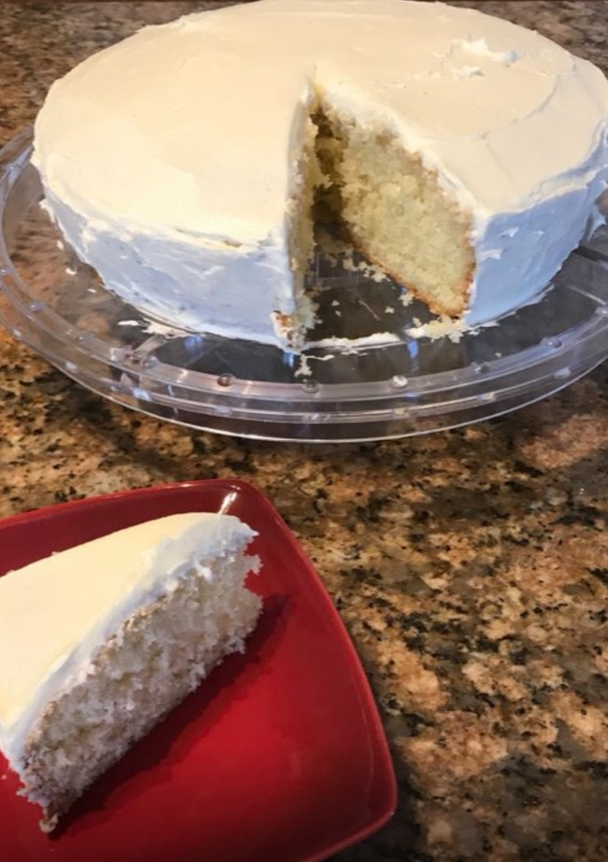 A picture of Homemade Cake from Scratch.