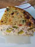 Tarta de zapallitos y sardina