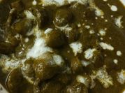 A picture of mushroom palak