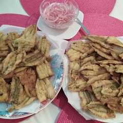 Una foto de Pejerreyes fritos
