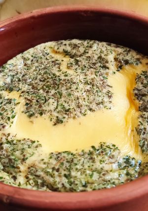 Une photo de Omelette fromagère