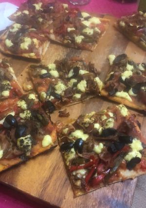Una foto de Masa de pizza