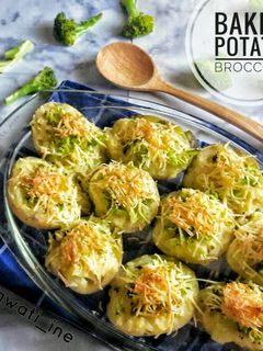 Foto resep Baked Potato Broccoli
