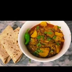 A picture of Aloo keema Recipe.