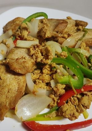 รูปของ ไก่ผัดผงกะหรี่
