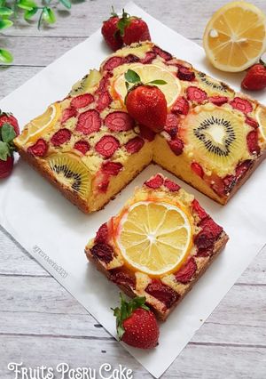Foto resep Fruit Pasrty Cake