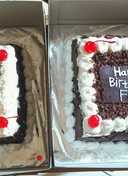 Birthday cake simple Ala Bunda Dhira 😘
