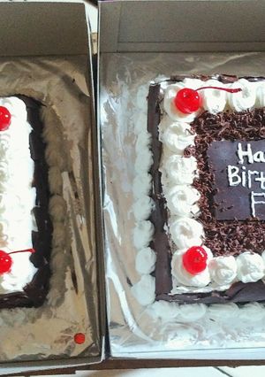 Foto resep Birthday cake simple Ala Bunda Dhira 😘