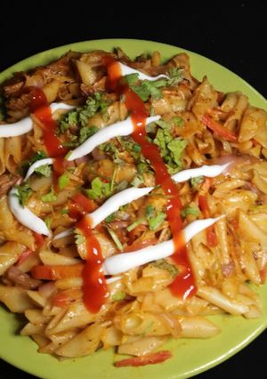 A picture of Fajita penny pasta 2nd entry.