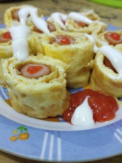 Foto resep Sosis balut telur