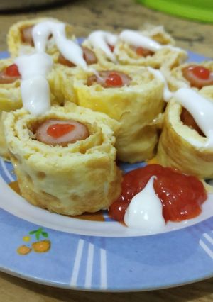 Foto resep Sosis balut telur