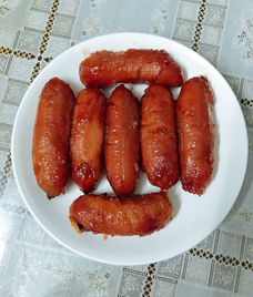 chuối rim đường