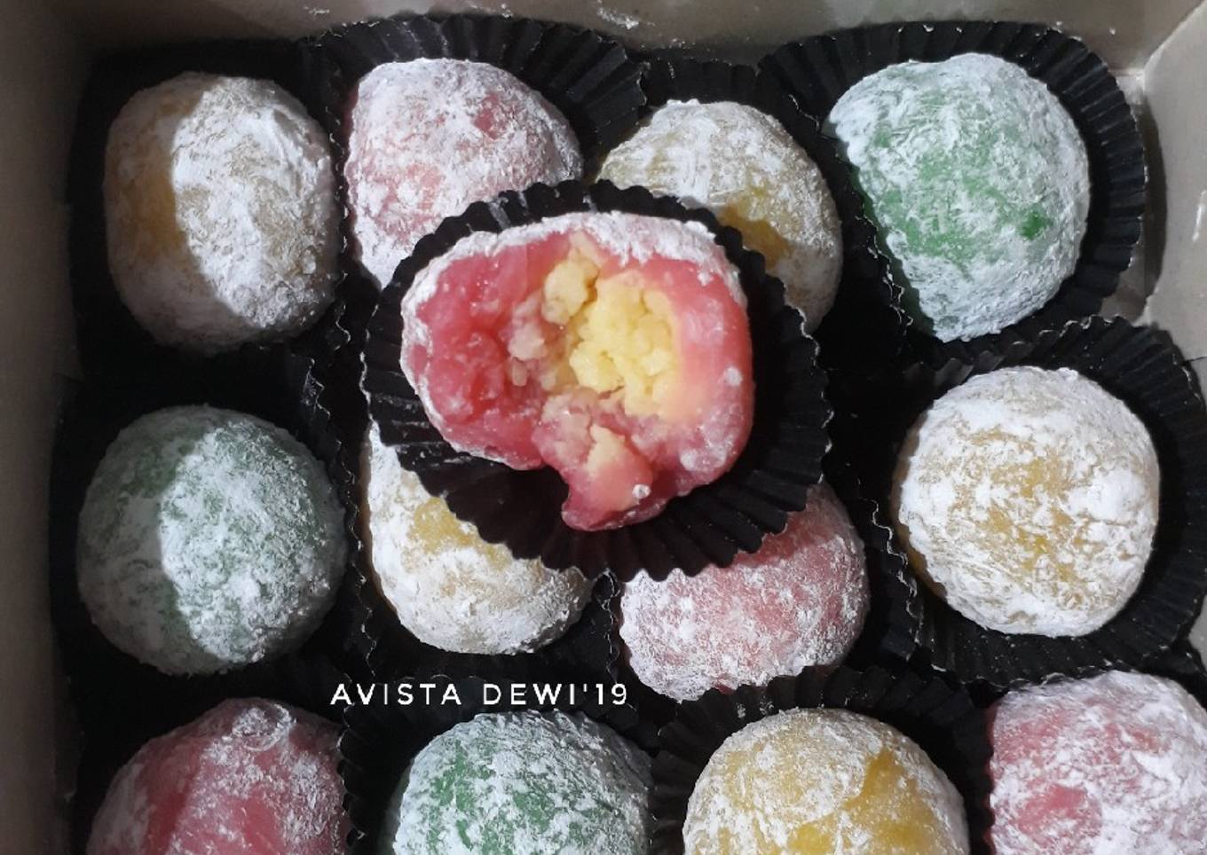 Resep #203.Mochi Keju (Single Steam & Bebas lengket) Resep #203.Mochi Keju (Single Steam & Bebas lengket)