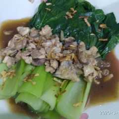 รูปของ Pakcoy garlic ladzidz ala serto