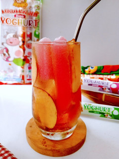 Foto resep Iced Apple Tea with Jelly