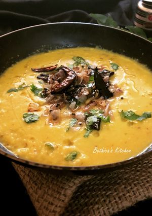 A picture of Parippu Curry.