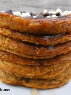 Una foto de Tortitas de calabaza