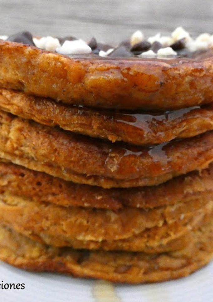 Una foto de Tortitas de calabaza